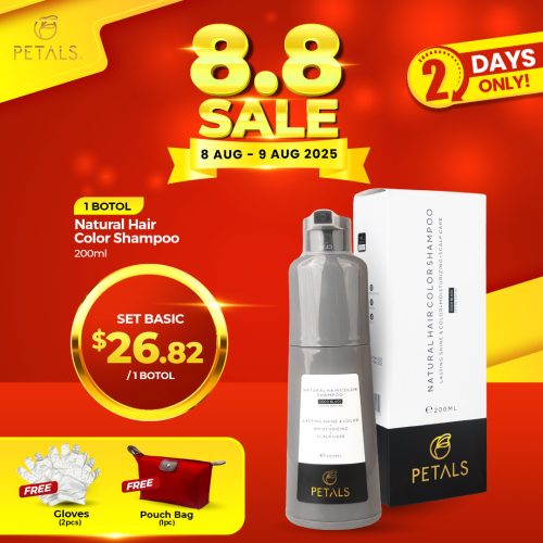 [SG] 8.8 SALE - SET BASIC - Burgandy 1 botol 200ml