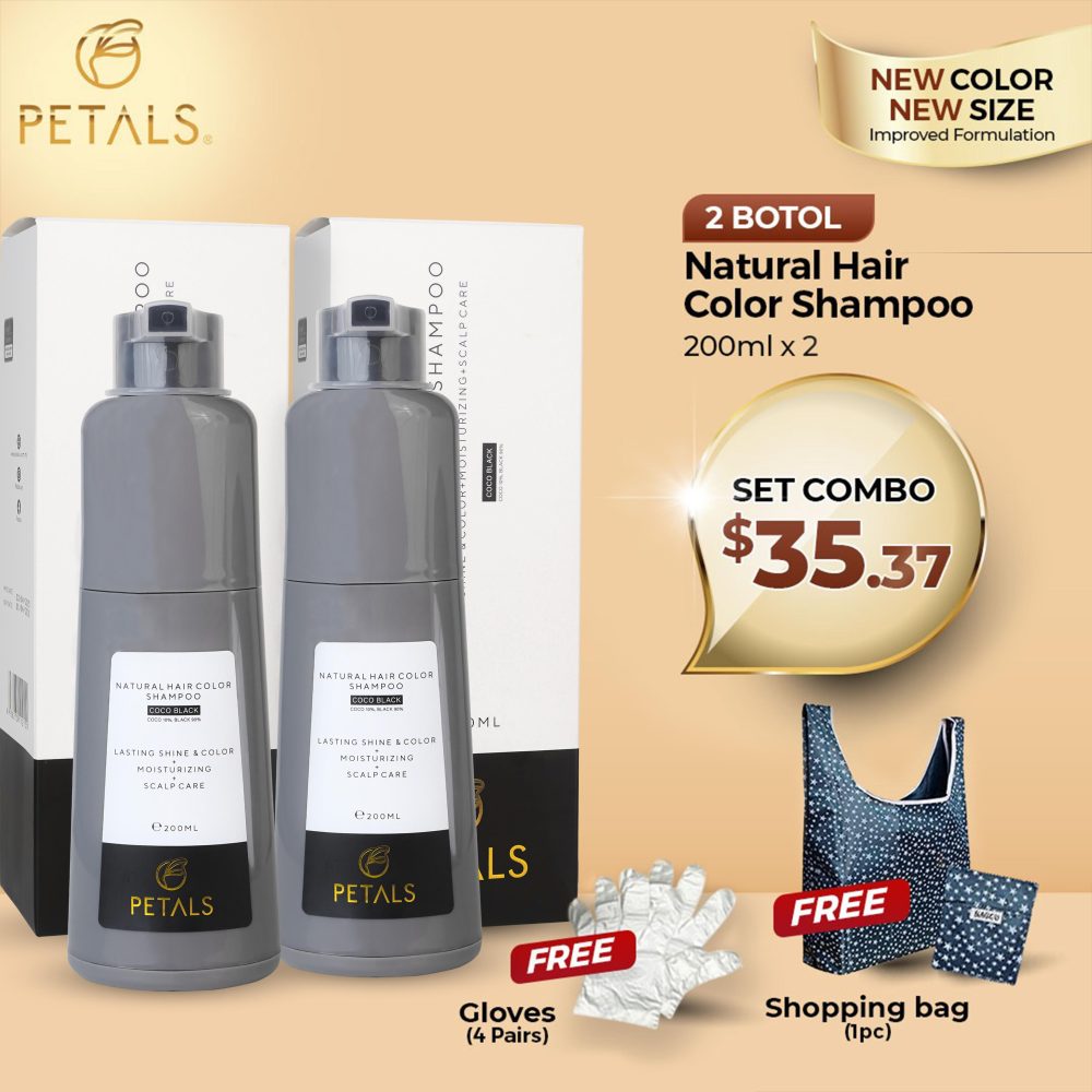 [SG]  SET COMBO - 1 Coco Black 1 Burgandy - 2 bottles 400ml