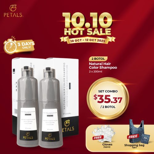 [SG] 10.10 SALE - SET COMBO - 1 Coco Black 1 Burgandy - 2 bottles 400ml