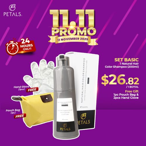 [SG] 11.11 SALE - SET BASIC - Burgandy 1 botol 200ml