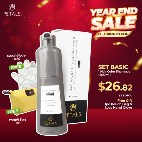[SG] YEAR END SALE - SET BASIC - Burgandy 1 botol 200ml