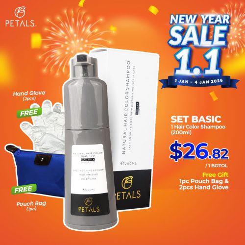 [SG] NEW YEAR 1.1 SALE - SET BASIC - Burgandy 1 botol 200ml