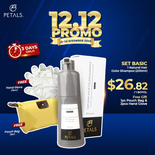 [SG] 12.12 SALE - SET BASIC - Burgandy 1 botol 200ml