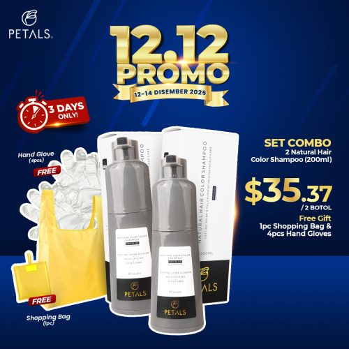 [SG] 12.12 SALE - SET COMBO - 1x Coco Black 1x Darkbrown bottles 400ml