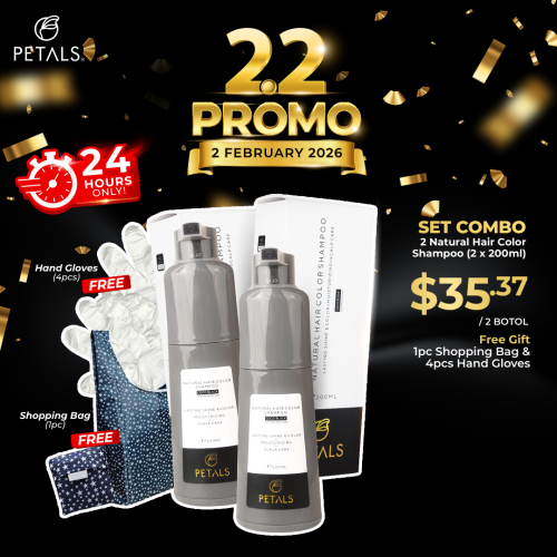 [SG] 2.2 PROMO - SET COMBO - 1 Coco Black 1 Burgandy - 2 bottles 400ml