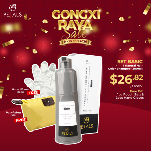 [SG] GONGXI RAYA SALE - SET BASIC - Burgandy 1 botol 200ml