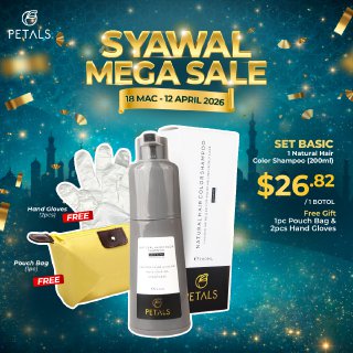 [SG] SYAWAL MEGA SALE  - SET BASIC - Darkbrown 1 botol 200ml